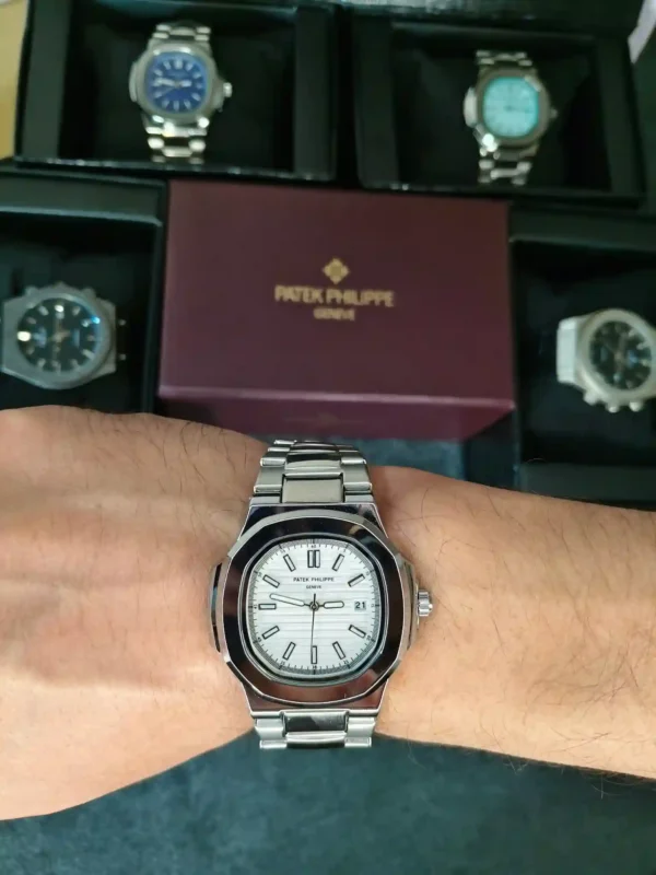 Patek Philippe Geneve White - Image 3